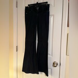 Level 99 Women's Dark Flare Jeans